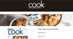 Desktop Screenshot of cookrealfood.com